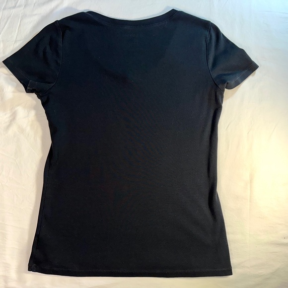 Eddie Bauer Black Cotton Short Sleeve T Shirt - M - Picture 8 of 8